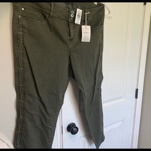 Torrid Lace Up Jeggings